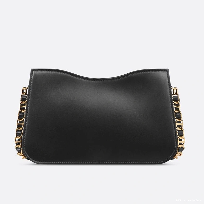Cheap Black Bag Mini CD Hobo Calfskin Signature Dior 0716 Luxury